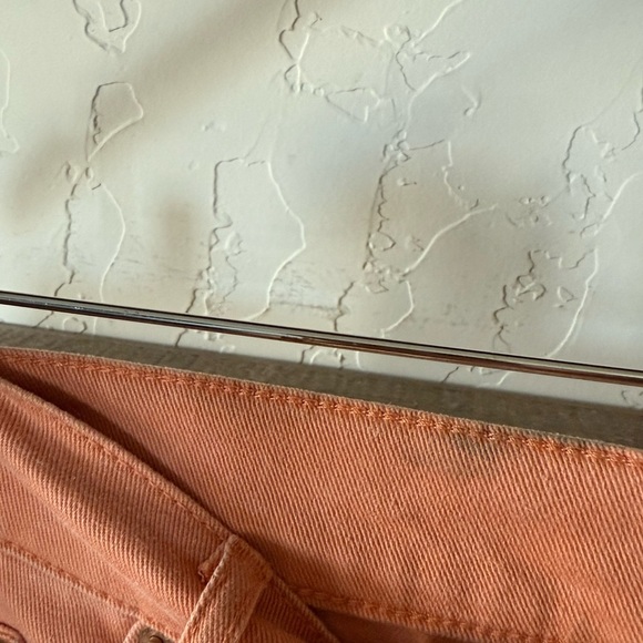 Jessica Simpson|Coral pastel denim shorts,infinite high waist short, NWT•••22W - Picture 16 of 16